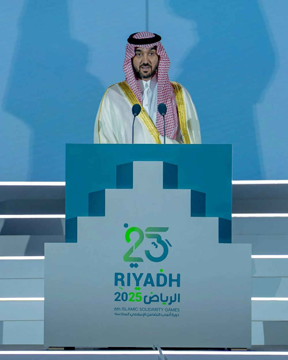 خالد بن حمد يشهد حفل افتتاح دورة ألعاب التضامن الإسلامي