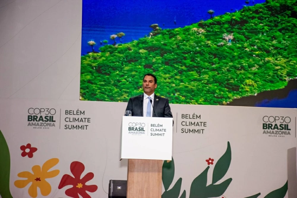 وزير النفط يشارك في مؤتمر القادة ضمن فعاليات مؤتمر الأطراف الثلاثون (COP30) في البرازيل