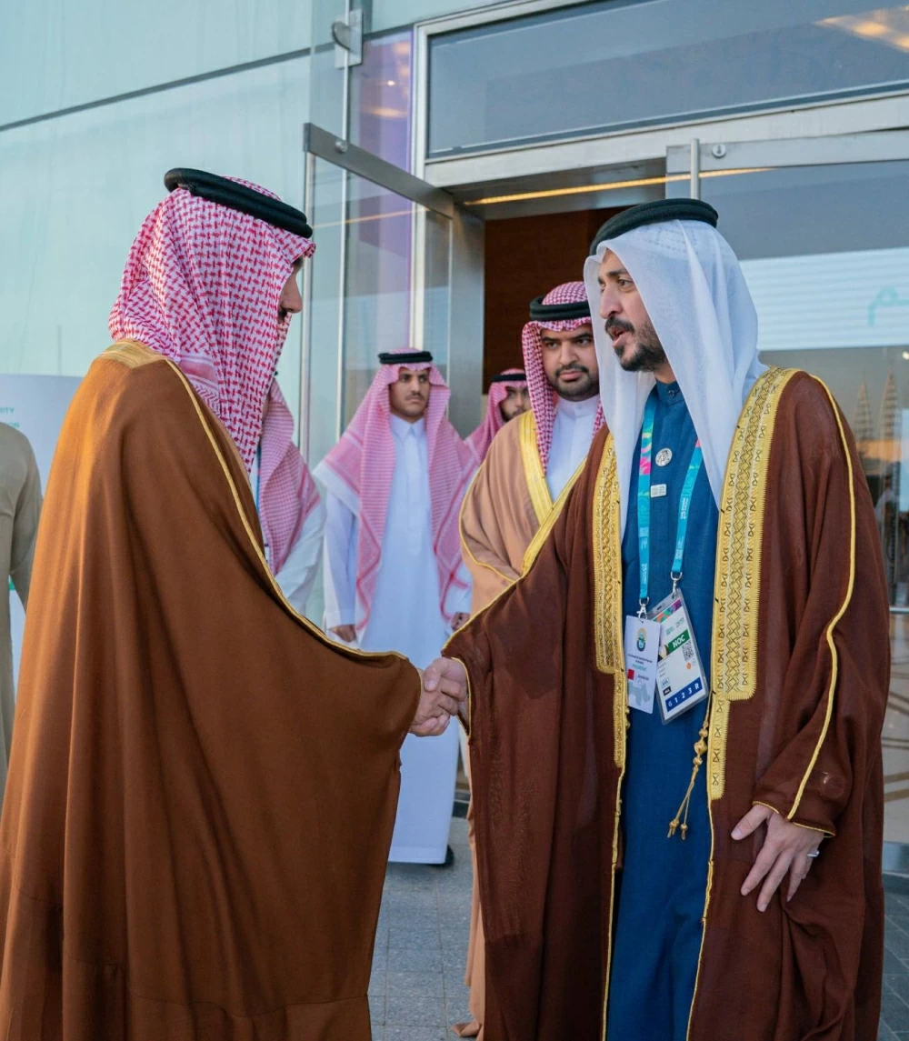 خالد بن حمد يهنئ الملك وولي العهد رئيس الوزراء بحصول البحرين على شرف استضافة دورة الألعاب العربية 2027