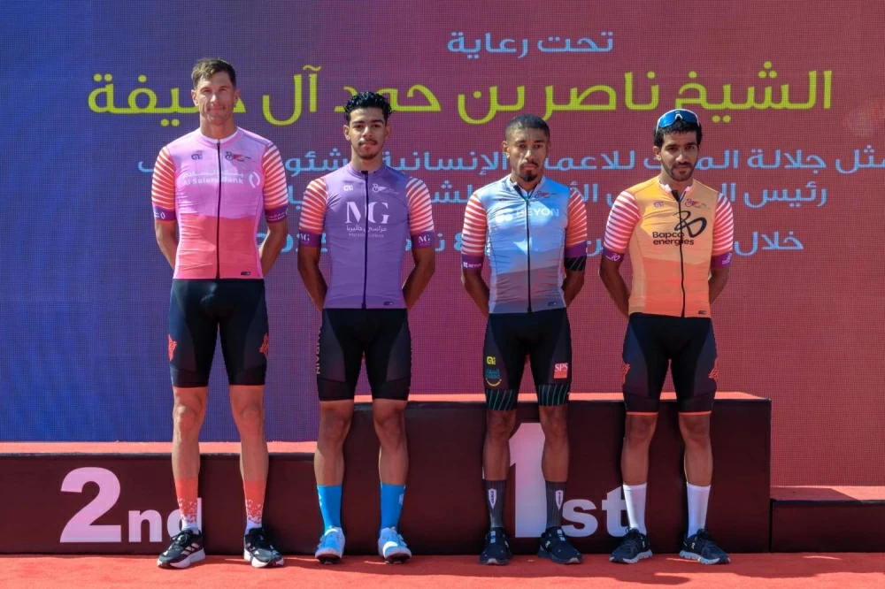 &laquo;بحرين جاينت&raquo; و&laquo;فيكتوريوس 1&raquo; أبطالُ طواف ناصر بن حمد للهواة للدراجات الهوائية