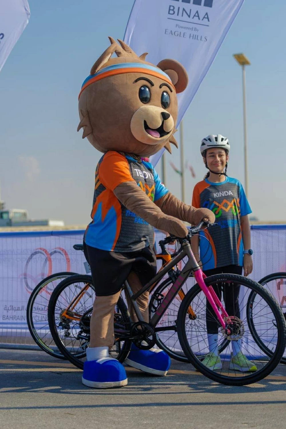 &laquo;بحرين جاينت&raquo; و&laquo;فيكتوريوس 1&raquo; أبطالُ طواف ناصر بن حمد للهواة للدراجات الهوائية