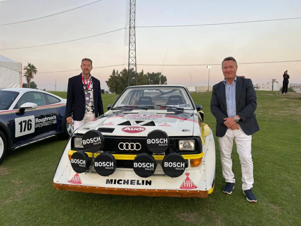 "أودي كواترو S1".. رمز في تاريخ الراليات تتواجد في "رويال كونكورس البحرين"