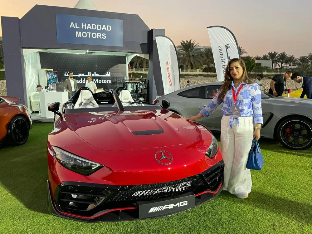 ديما الحداد: "بيور سبيد&rdquo; تخطف الأنظار في رويال كونكورس البحرين