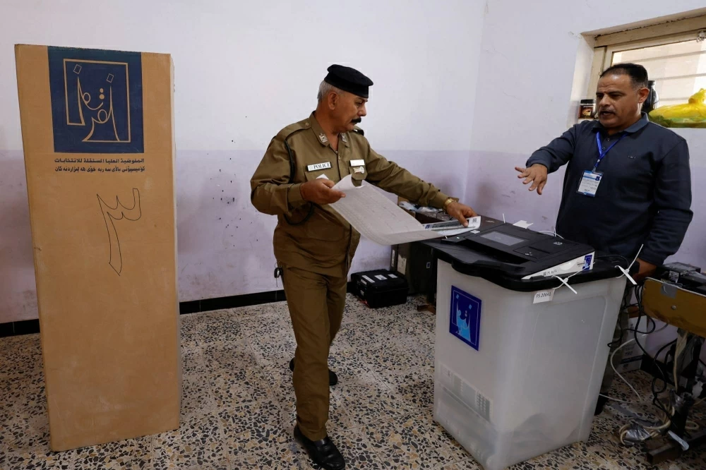 العراق: بدء التصويت الخاص للقوات الأمنية والنازحين في الانتخابات البرلمانية