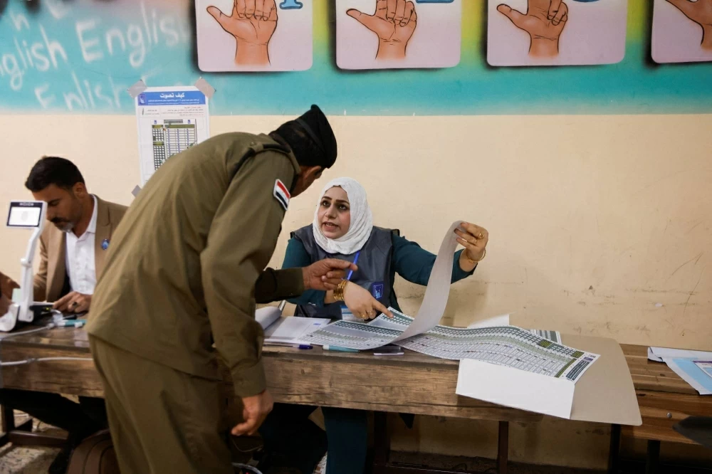 العراق: بدء التصويت الخاص للقوات الأمنية والنازحين في الانتخابات البرلمانية