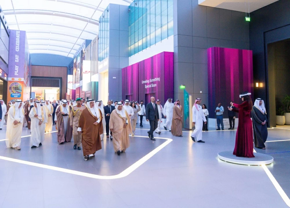 ولي العهد رئيس مجلس الوزراء يفتتح المرحلة الثانية من مشروع توسعة &laquo;الأفنيوز&raquo;
