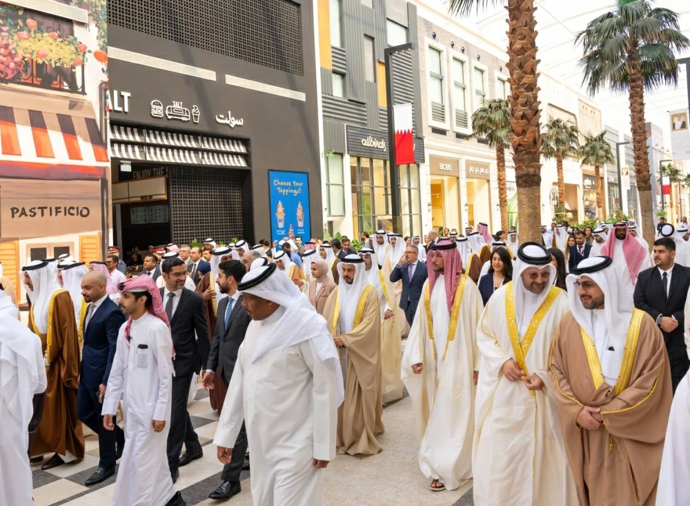 ولي العهد رئيس مجلس الوزراء يفتتح المرحلة الثانية من مشروع توسعة &laquo;الأفنيوز&raquo;