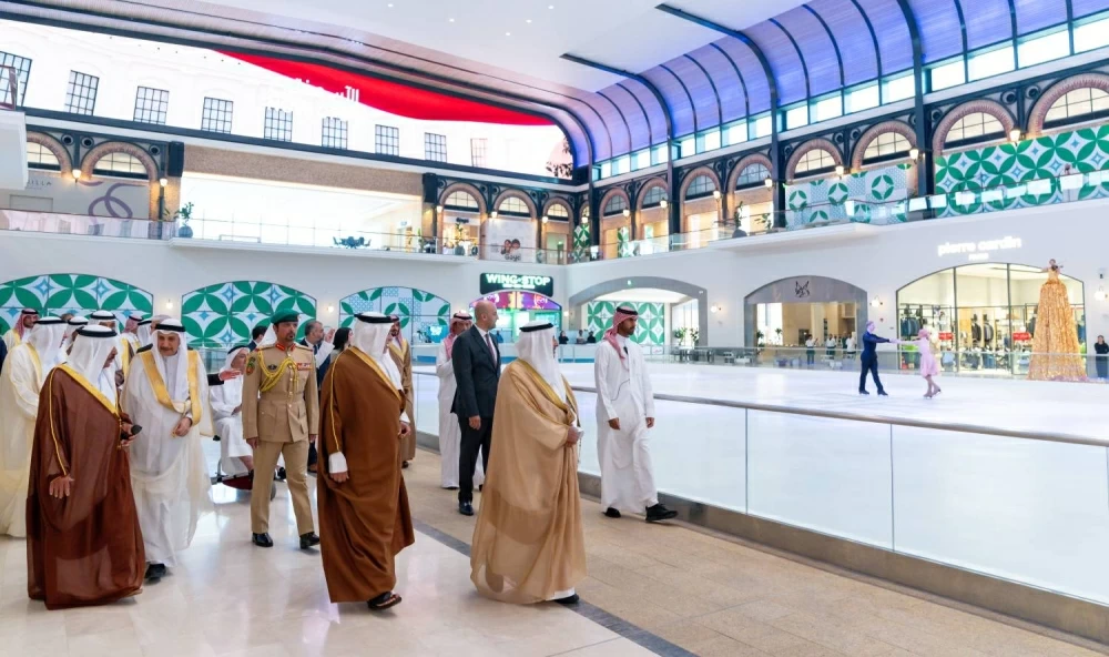 ولي العهد رئيس مجلس الوزراء يفتتح المرحلة الثانية من مشروع توسعة &laquo;الأفنيوز&raquo;