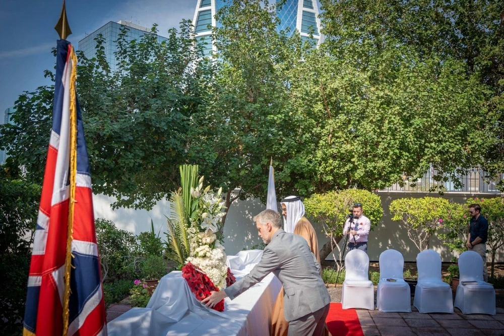 مدير عام العلاقات الثنائية يحضر فعالية لإحياء ذكرى الهدنة بسفارة المملكة المتحدة