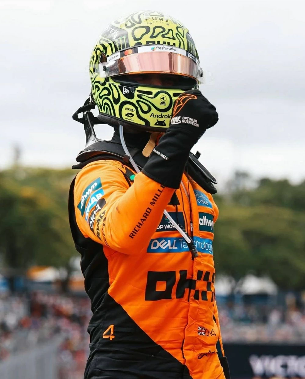 نوريس يقترب من تحقيق لقب بطولة العالم للسائقين في "الفورمولا 1"