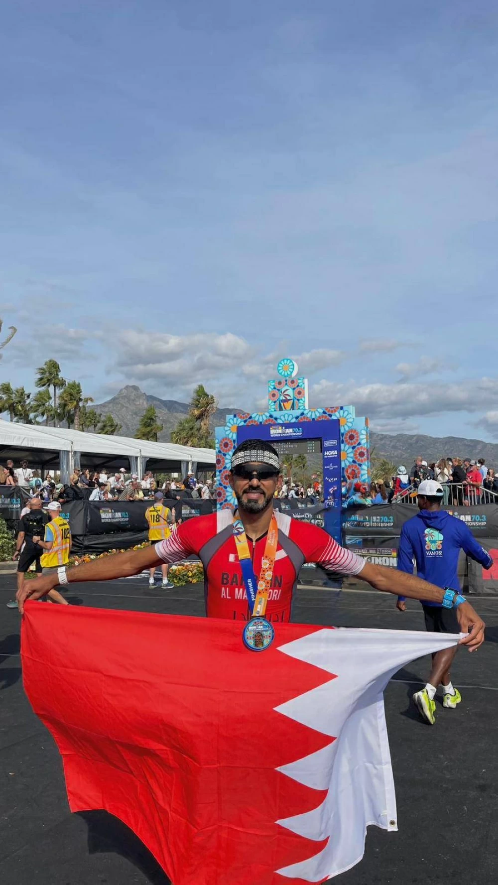 حمد المنصوري يشارك في بطولة العالم للترايثلون في ماربيا ويحقق إنجازًا خليجيًا بارزًا