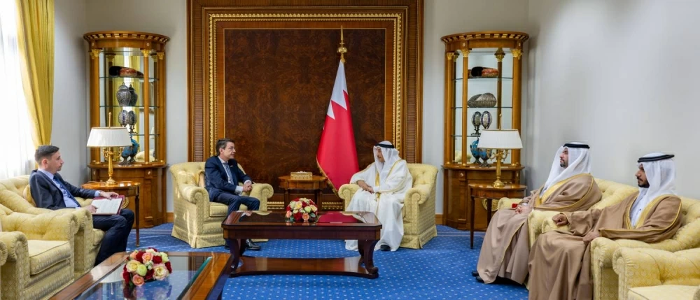 نائب رئيس مجلس الوزراء يؤكد عمق علاقات الصداقة التي تجمع البحرين وألمانيا