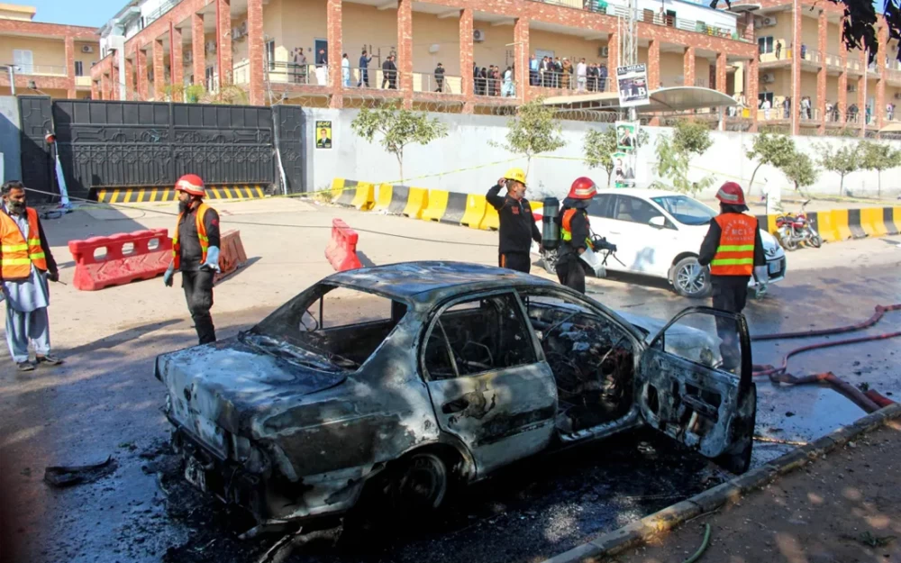 &laquo;طالبان باكستان&raquo; تتبنى تفجير إسلام آباد الانتحاري الذي أسفر عن مقتل 12 شخصاً