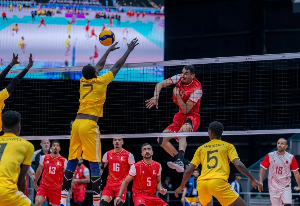 منتخبنا الوطني للكرة الطائرة يتجاوز تشاد ويلاقي قطر غدًا الأربعاء