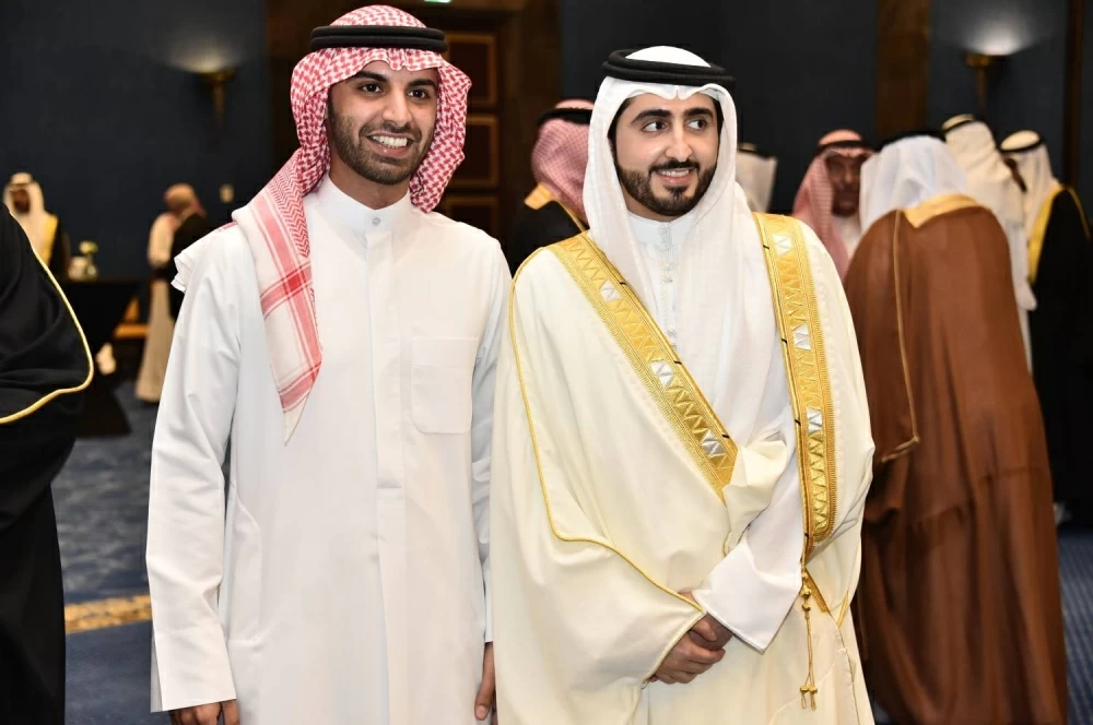 محمد بن دينه يحتفل بزفاف نجله راشد في أجواء بهيجة