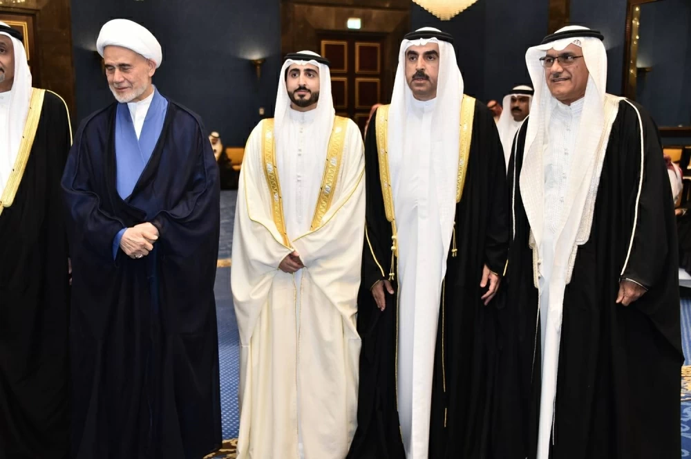 محمد بن دينه يحتفل بزفاف نجله راشد في أجواء بهيجة