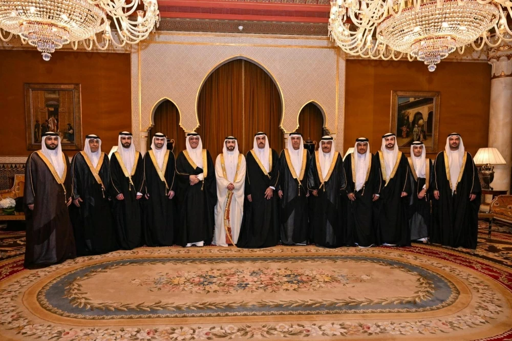 محمد بن دينه يحتفل بزفاف نجله راشد في أجواء بهيجة