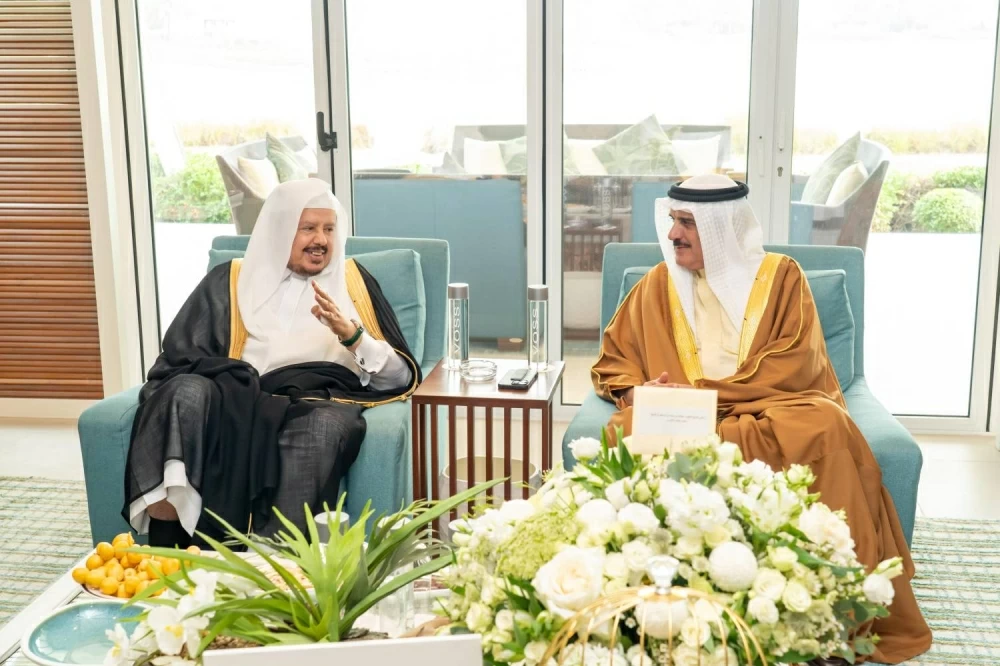 رئيس مجلس الشورى السعودي يصل مملكة البحرين للمشاركة في اجتماع رؤساء البرلمانات الخليجية غدًا