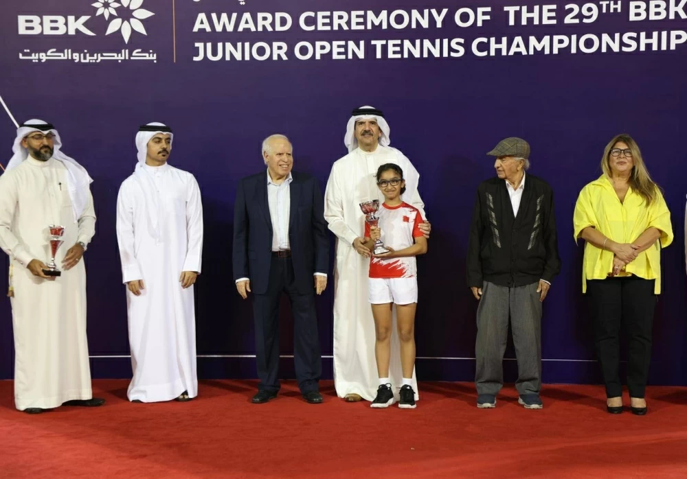 ختام مميز لبطولة بنك البحرين والكويت الـ29 لناشئي التنس بنادي البحرين للتنس