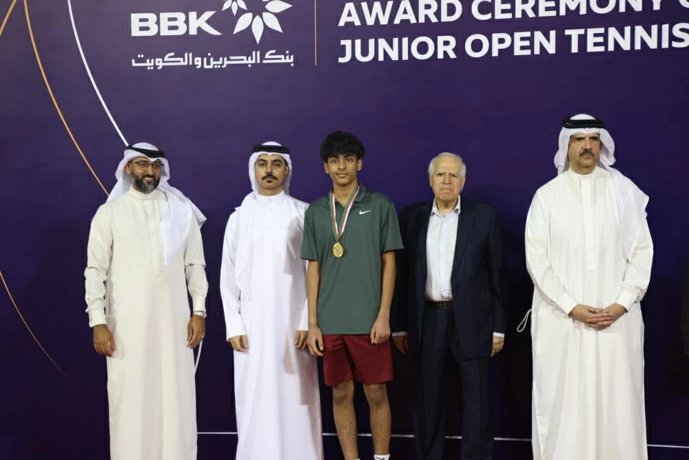 ختام مميز لبطولة بنك البحرين والكويت الـ29 لناشئي التنس بنادي البحرين للتنس