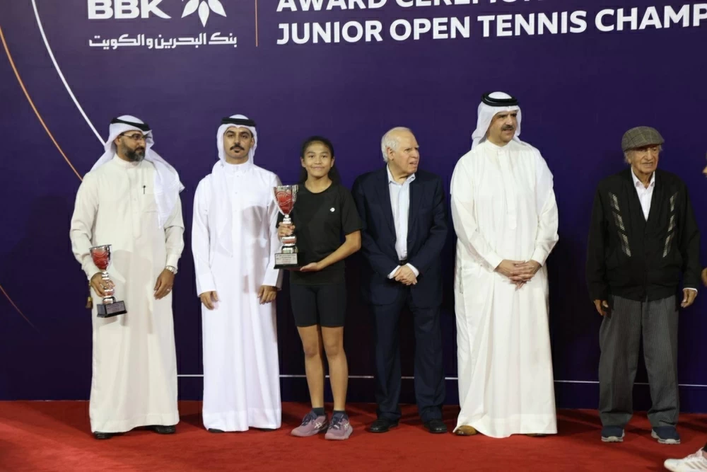 ختام مميز لبطولة بنك البحرين والكويت الـ29 لناشئي التنس بنادي البحرين للتنس