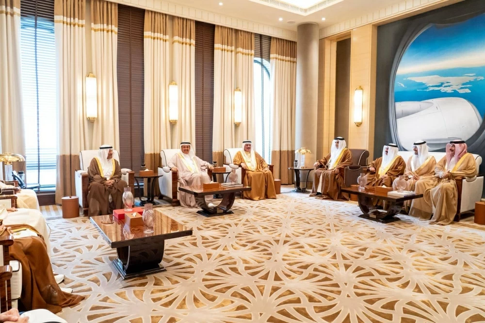 رئيسا مجلسي الشورى والنواب يستقبلان رئيس المجلس الوطني الاتحادي الإماراتي