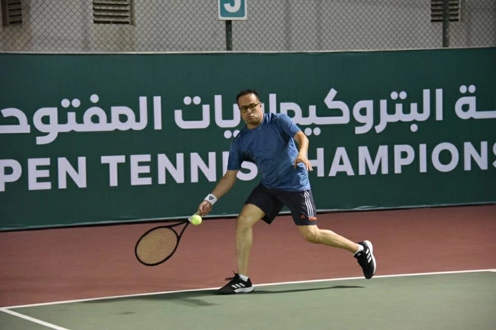 تواصل الاثارة في اليوم الثاني لبطولة GPIC الـ37 المفتوحة للتنس