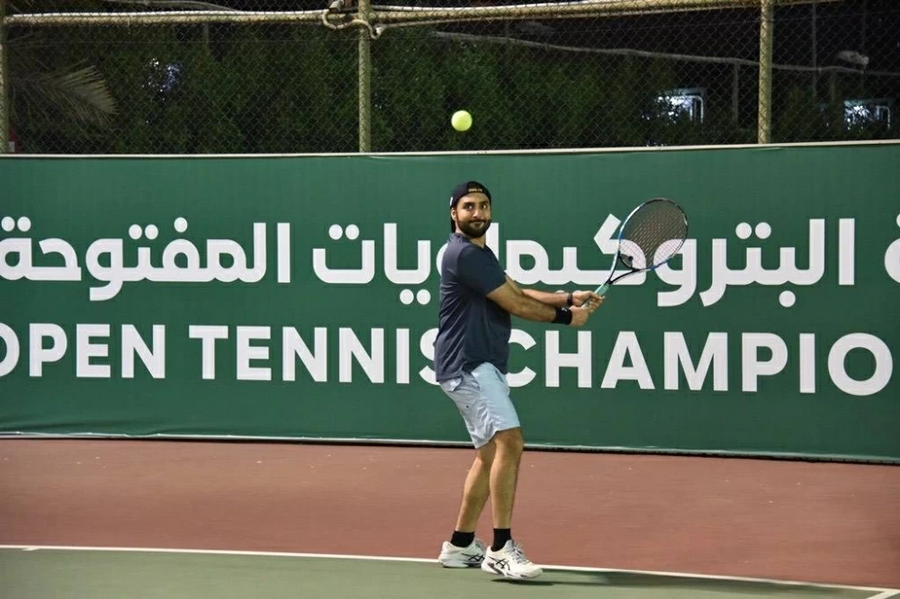 تواصل الاثارة في اليوم الثاني لبطولة GPIC الـ37 المفتوحة للتنس