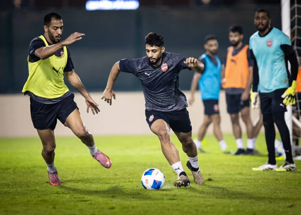 "الأحمر" يواصل تحضيراته الجادة استعداداً لودية الصومال