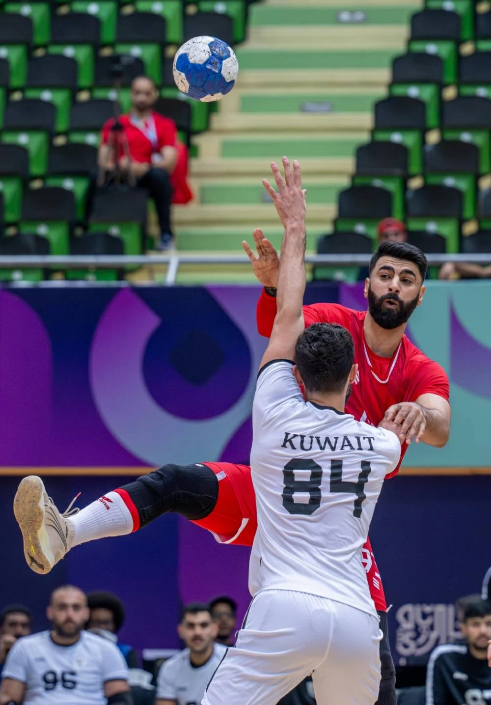 المحاربون يفتتحون ألعاب التضامن الإسلامي بفوز على الكويت