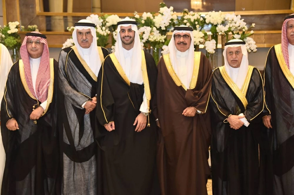 حفل زفاف خالد بن وليد الزامل في فندق &laquo;فورسيزون&raquo; بخليج البحرين