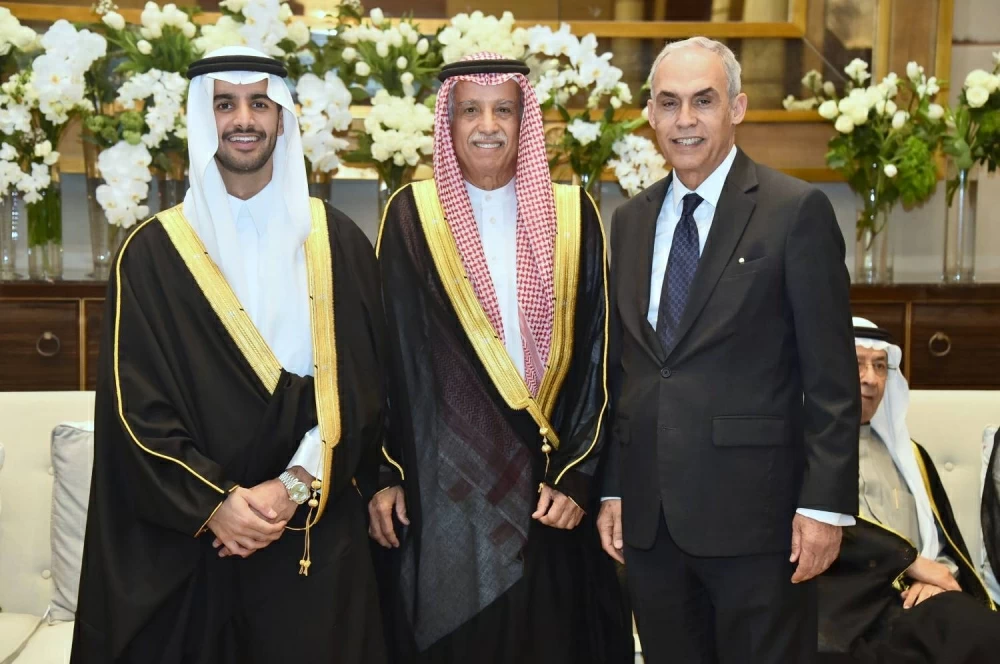 حفل زفاف خالد بن وليد الزامل في فندق &laquo;فورسيزون&raquo; بخليج البحرين