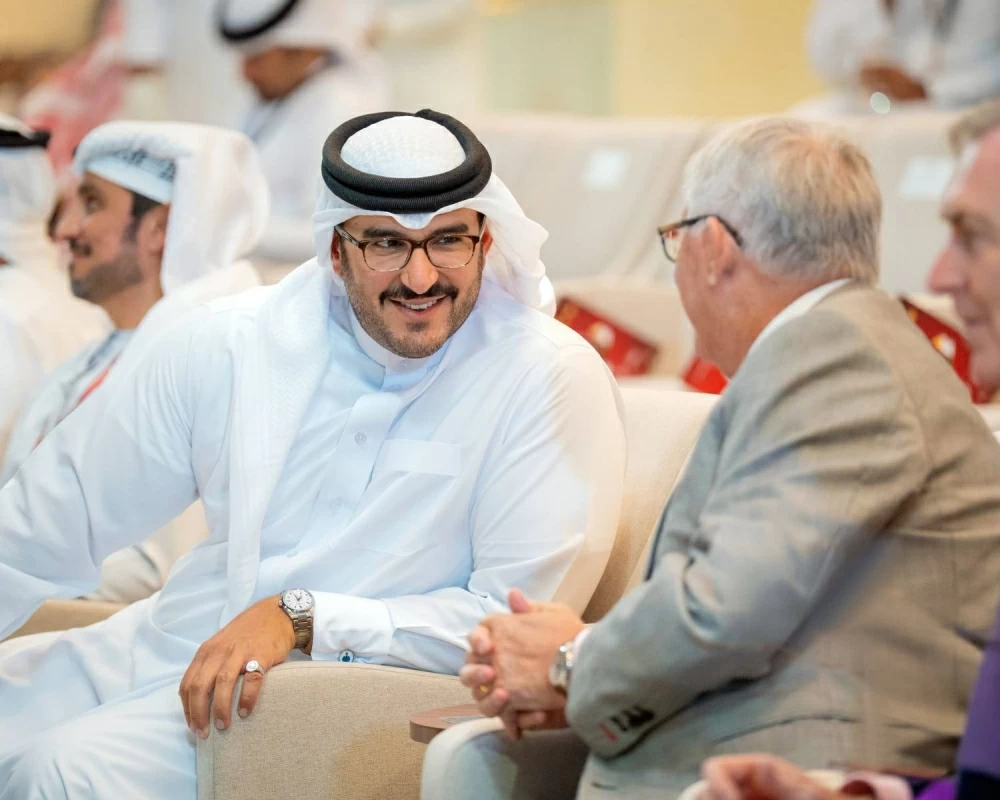 خالد بن حمد يشهد انطلاق النسخة الـ7 لكأس البحرين الدولي لسباق الخيل