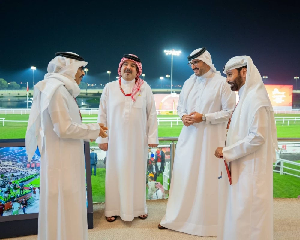 خالد بن حمد يشهد انطلاق النسخة الـ7 لكأس البحرين الدولي لسباق الخيل