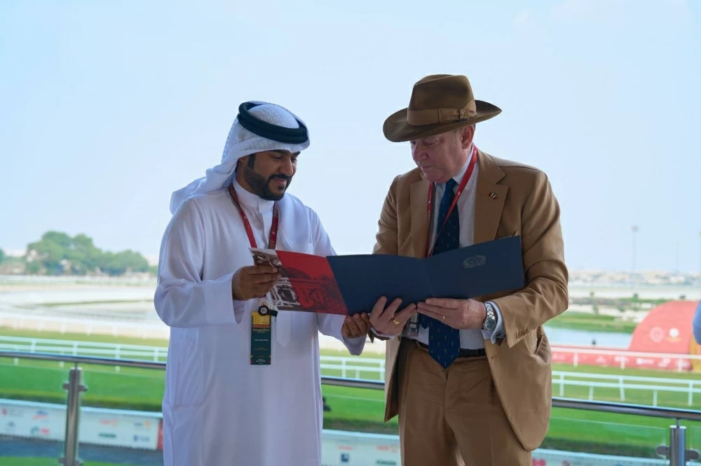 خالد بن حمد يشهد انطلاق النسخة الـ7 لكأس البحرين الدولي لسباق الخيل