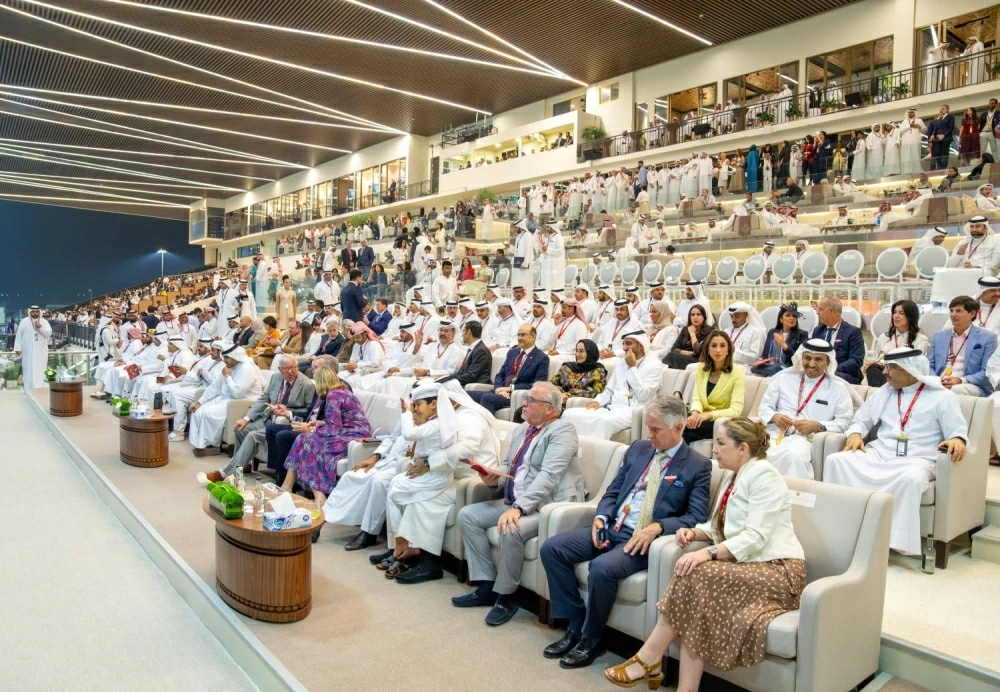 خالد بن حمد يشهد انطلاق النسخة الـ7 لكأس البحرين الدولي لسباق الخيل