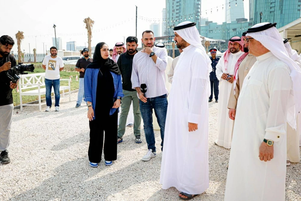 عيسى بن علي يتفقد ملاعب محطة المنامة الختامية من الجولة العالمية لكرة السلة 3x3