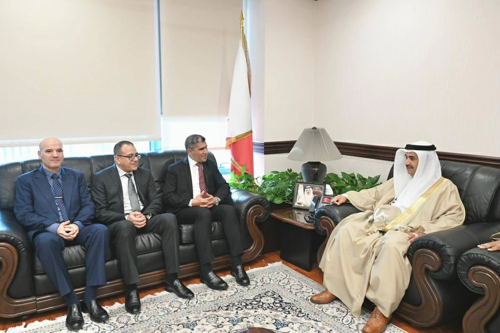 النائب العام يستقبل وفد النيابة العامة المغربية