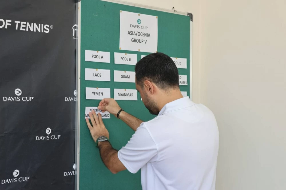 انطلاق منافسات تصفيات المجموعة الآسيوية الخامسة لكأس ديفيز اليوم