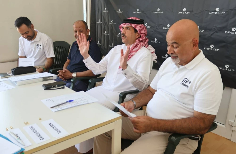 انطلاق منافسات تصفيات المجموعة الآسيوية الخامسة لكأس ديفيز اليوم