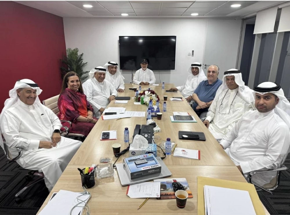 الشيخة حياة تستقبل وفد نادي البحرين للوقوف على الإستعدادات لاستضافة بطولة غرب آسيا