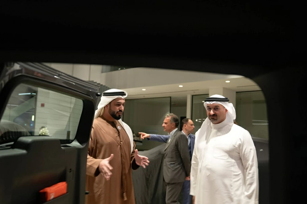 وزير الصناعة والتجارة يفتتح صالة عرض "روكس موتور"