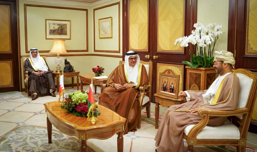 وزير الخارجية يجتمع مع وزير خارجية سلطنة عُمان