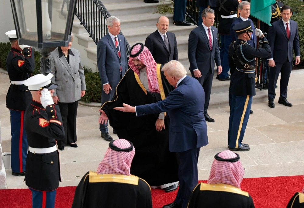 الرئيس ترامب يستقبل الأمير محمد بن سلمان في البيت الأبيض