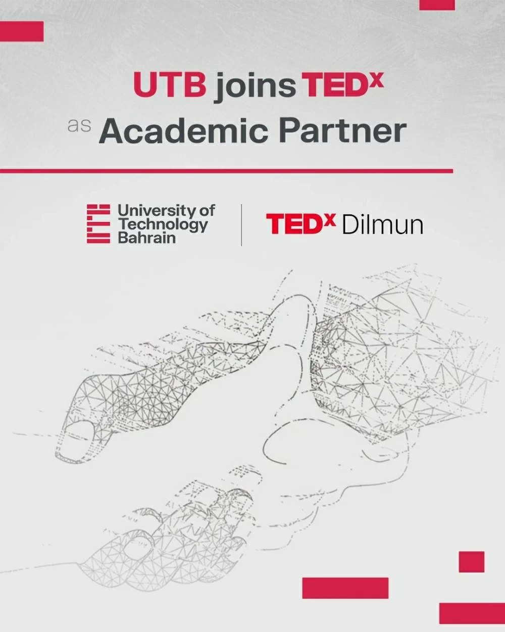 جامعة البحرين للتكنولوجيا الشريك الأكاديمي لـ TEDxDilmun