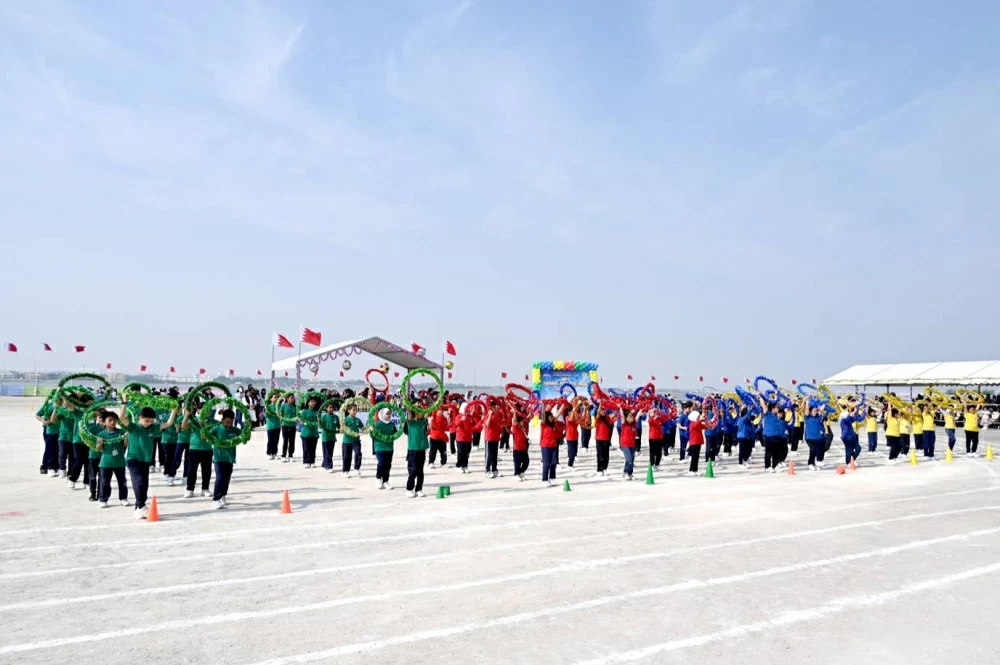 مدرسة النور العالمية تقيم ملتقاها السنوي الثالث والثلاثين للألعاب الرياضية