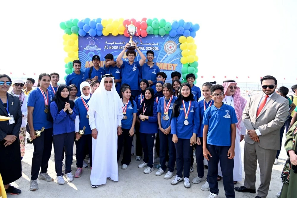 مدرسة النور العالمية تقيم ملتقاها السنوي الثالث والثلاثين للألعاب الرياضية