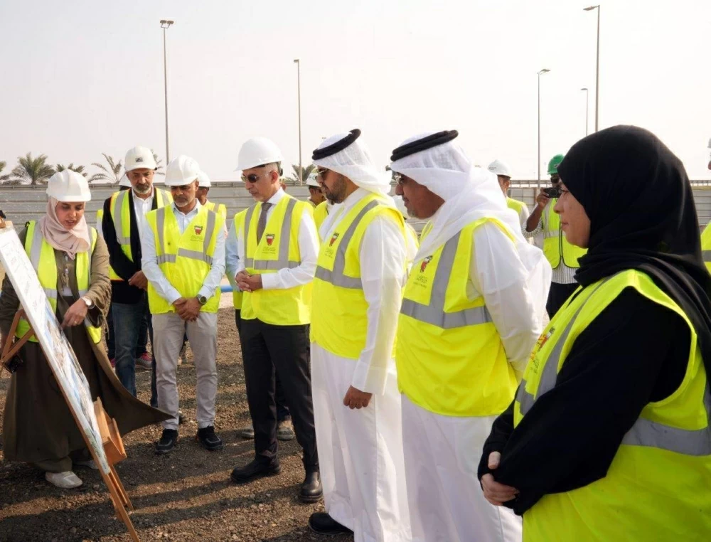 وزارة الأشغال تعلن بدء أعمال مشروع تطوير الخط الرئيسي الناقل لمياه الصرف الصحي