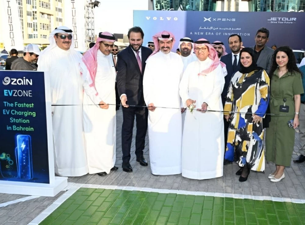 &laquo;زين البحرين&raquo; تطلق أسرع محطة شحن للسيارات الكهربائية في المملكة