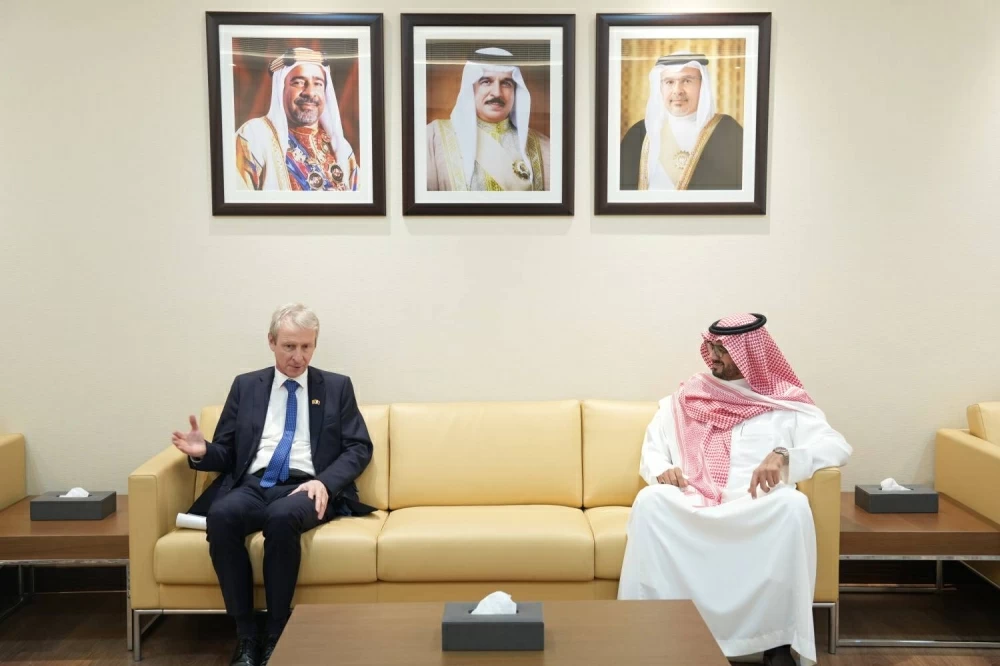 الرئيس التنفيذي لمركز &laquo;دراسات&raquo; يستقبل سفير بلجيكا لدى البحرين